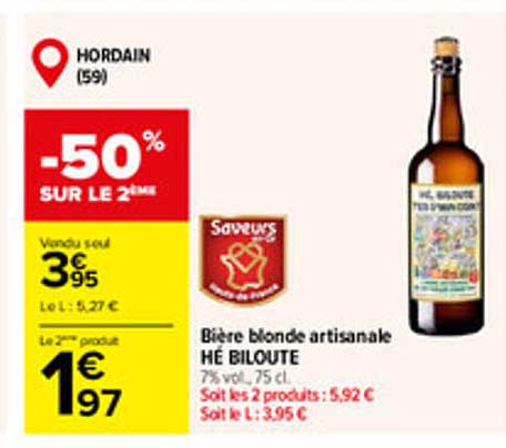 -50% SUR LE 2ème