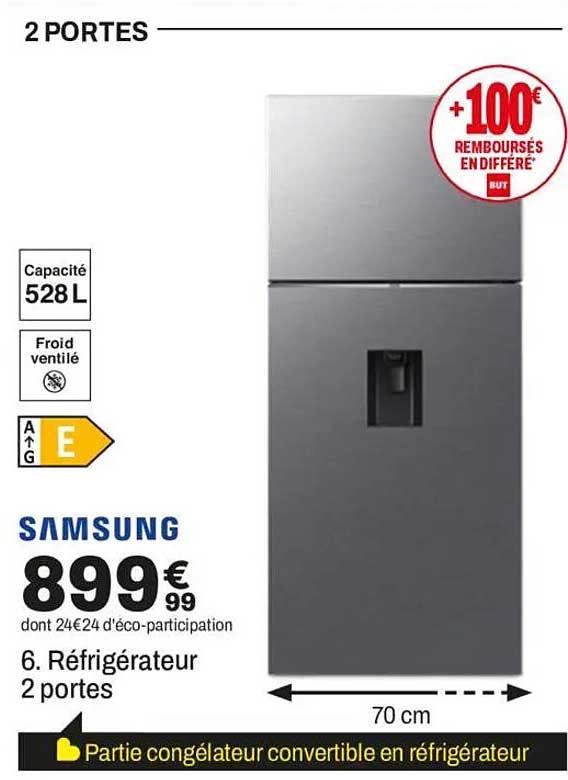 6. Réfrigérateur 2 portes