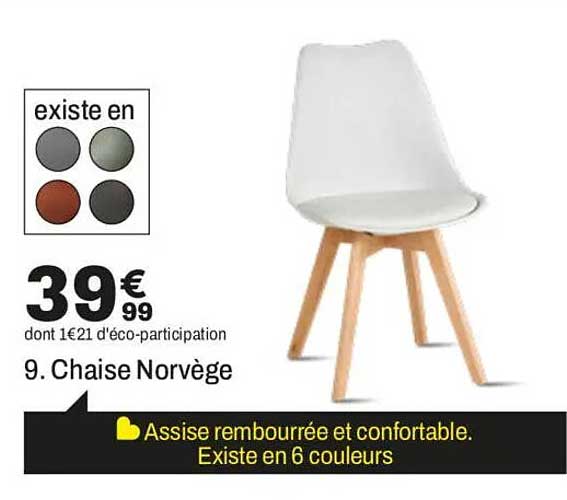9. Chaise Norvège