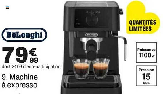 9. Machine à expresso