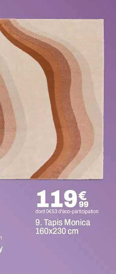 9. Tapis Monica 160x230 cm