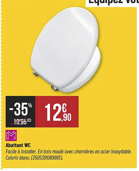 Abattant WC