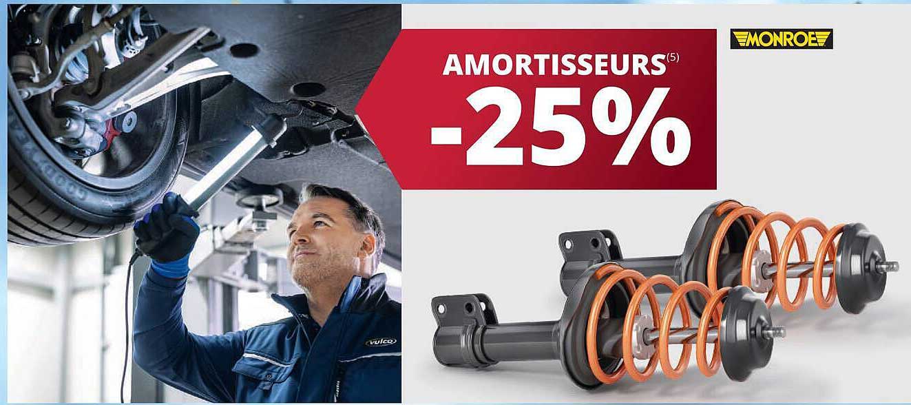 AMORTISSEURS -25%