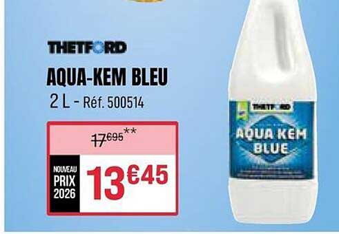 AQUA-KEM BLEU 2 L - Réf. 500514