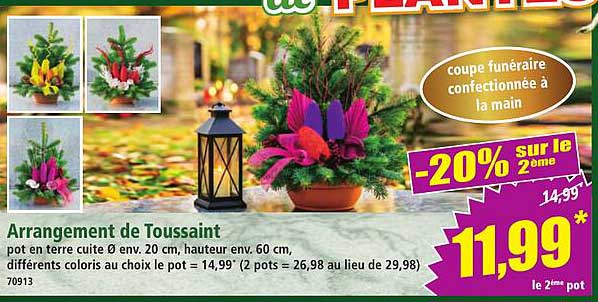 Arrangement de Toussaint
