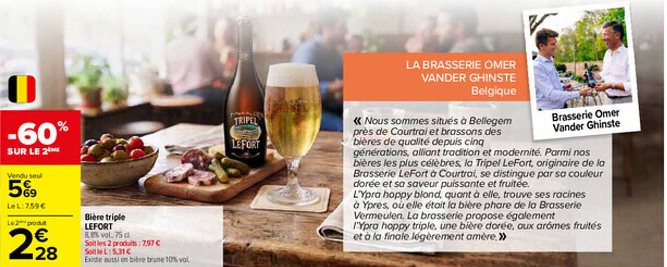 Bière triple LEFORT