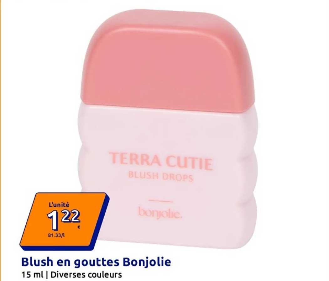 Blush en gouttes Bonjolie