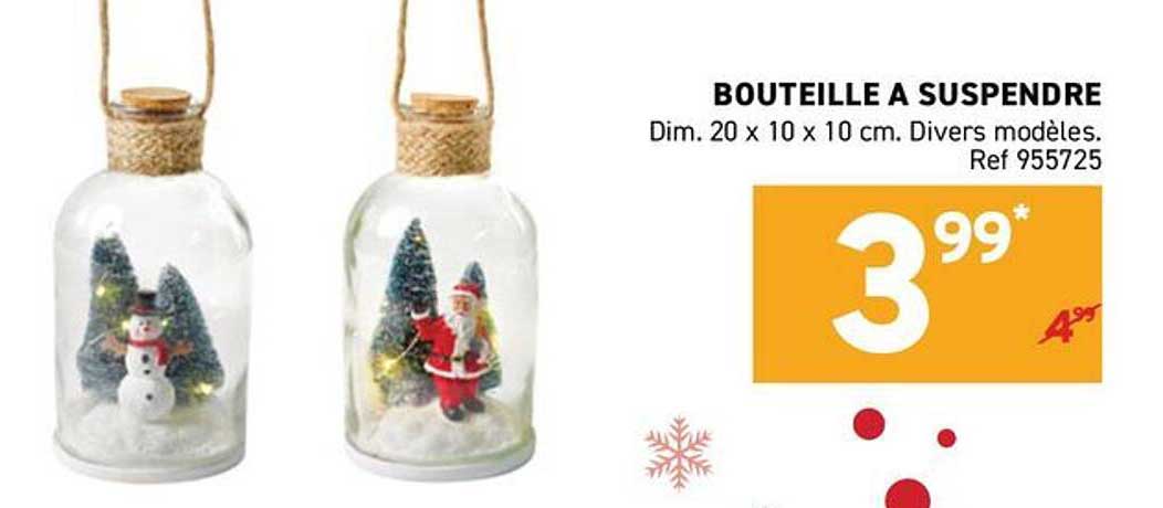BOUTEILLE A SUSPENDRE