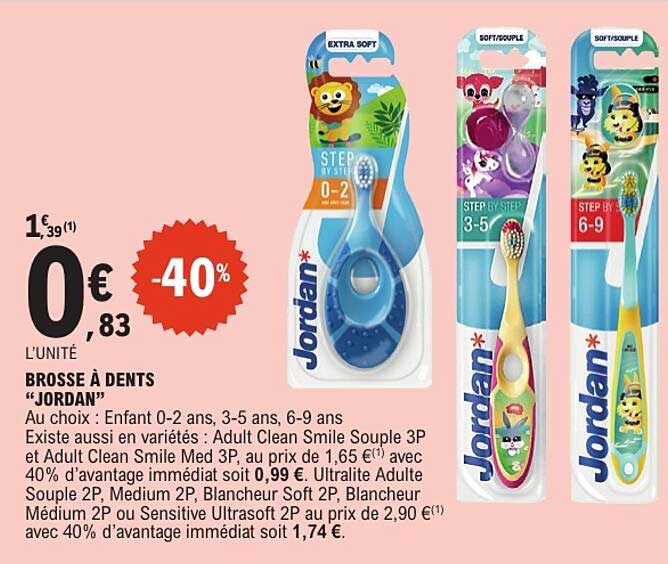 BROSSE À DENTS “JORDAN”