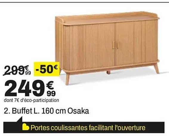 Buffet L. 160 cm Osaka