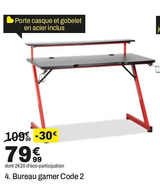 Bureau gamer Code 2
