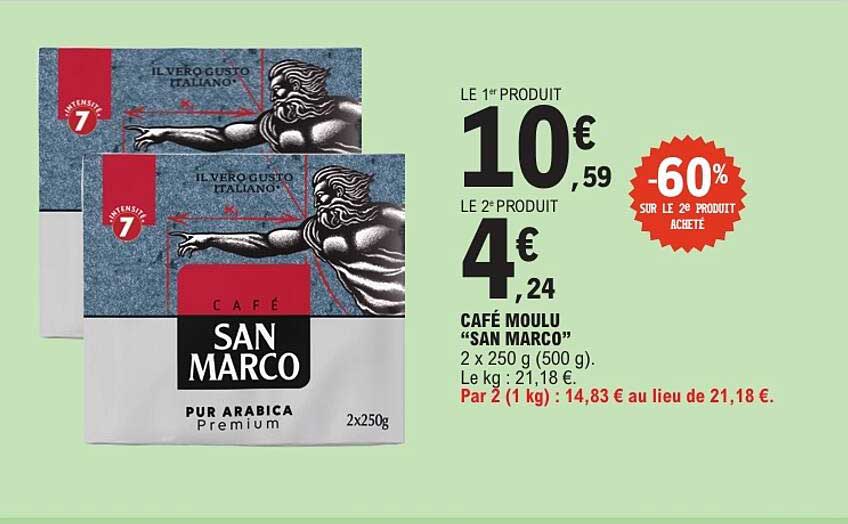 CAFÉ MOULU “SAN MARCO”