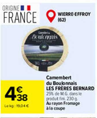 Camembert du Beaujolais LES FRERES BERNARD