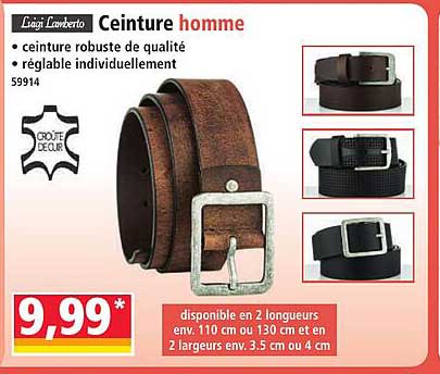 Ceinture homme
