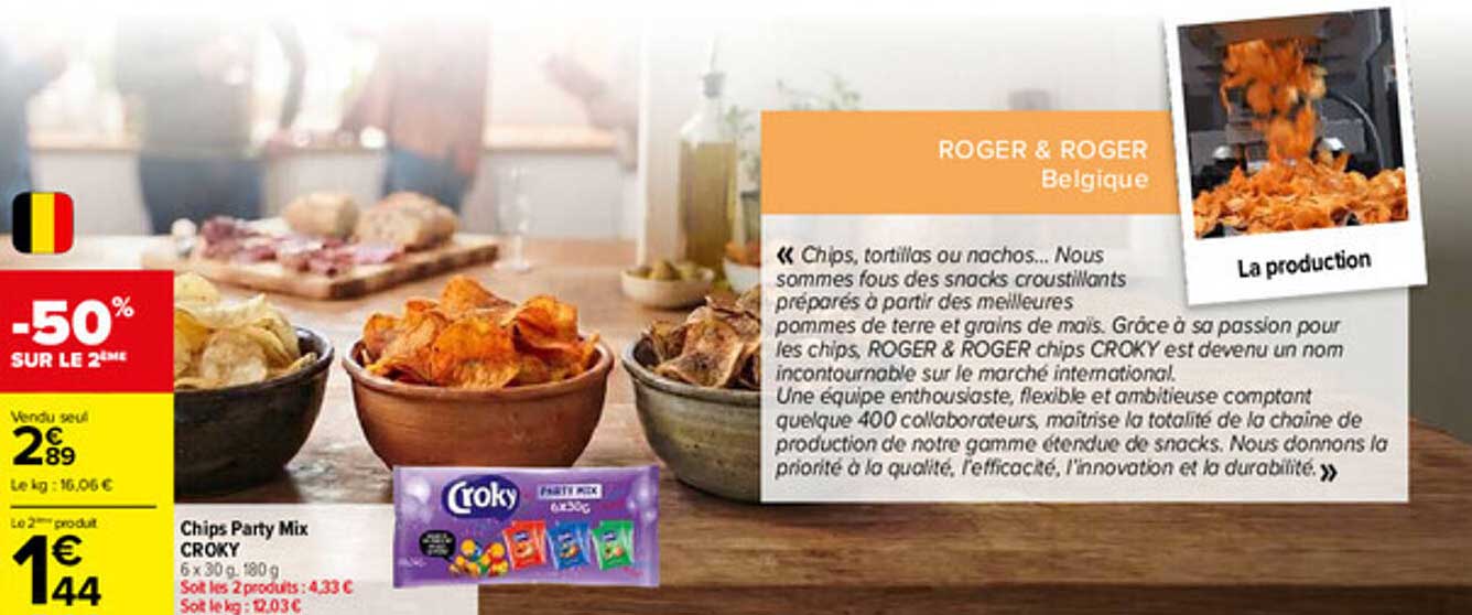 Chips Party Mix CROKY