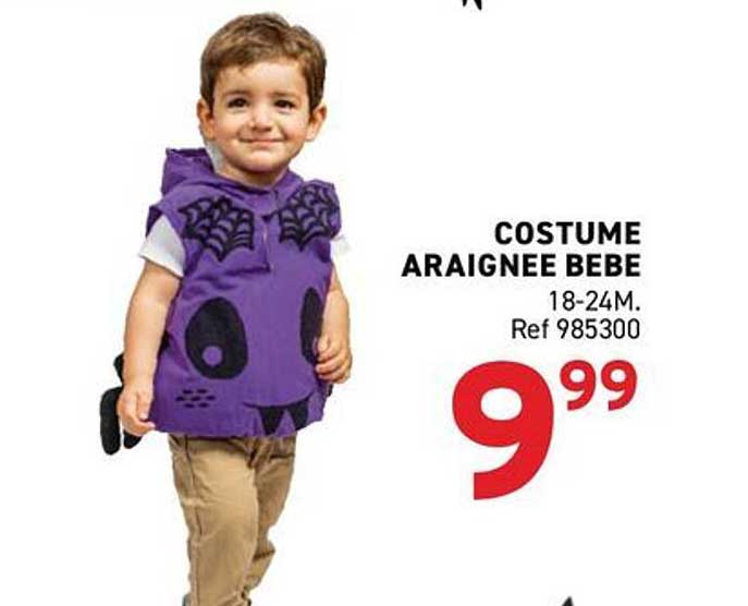 COSTUME ARAIGNEE BEBE