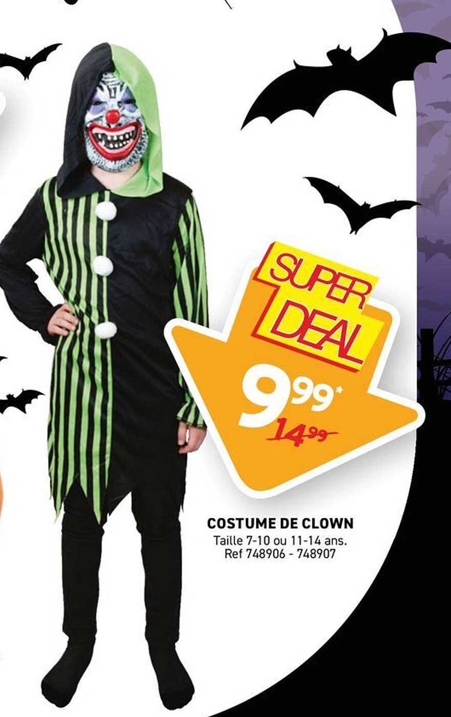 COSTUME DE CLOWN
