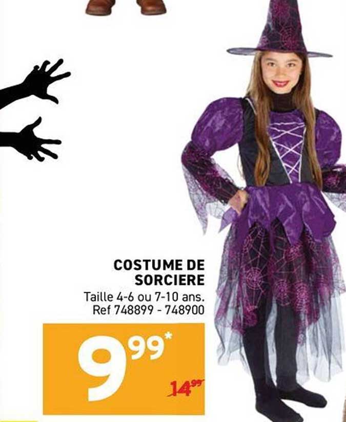COSTUME DE SORCIERE