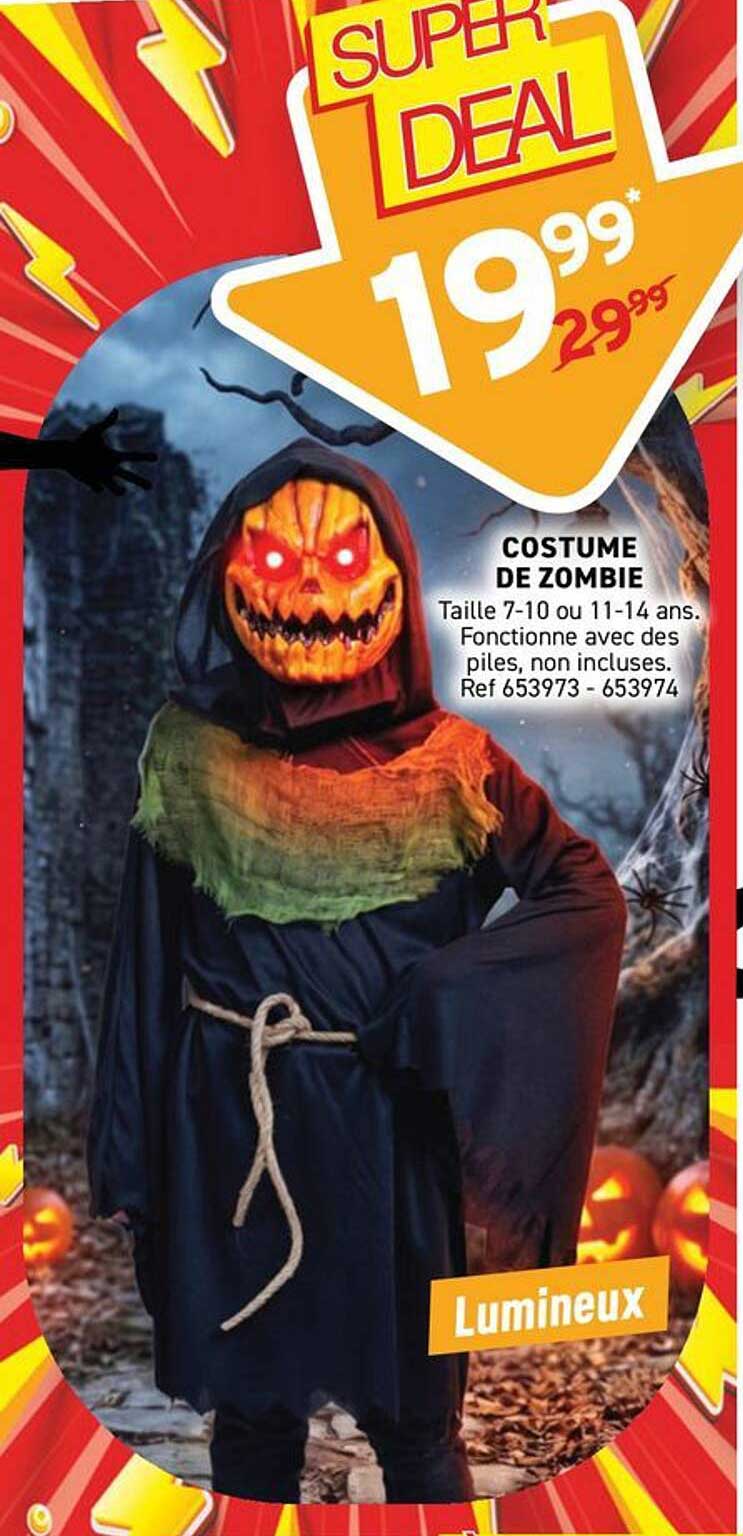 COSTUME DE ZOMBIE