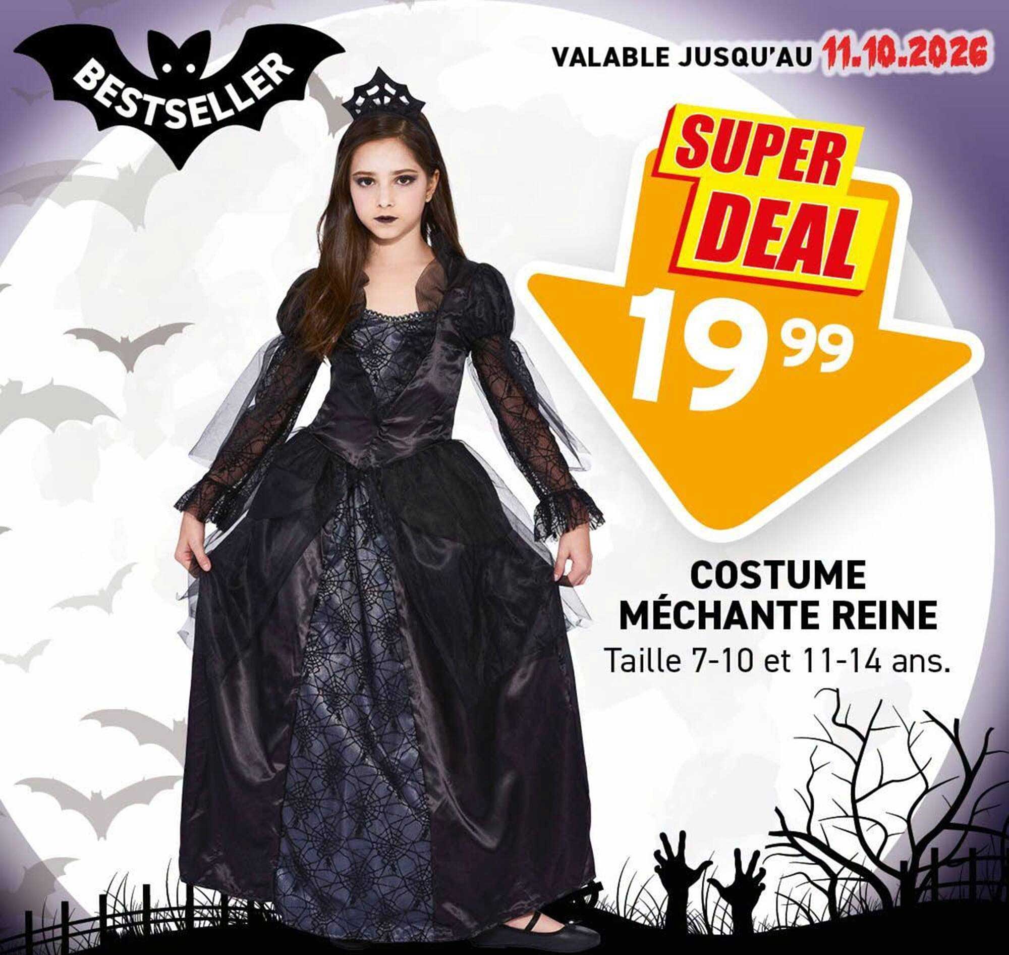 COSTUME MÉCHANTE REINE