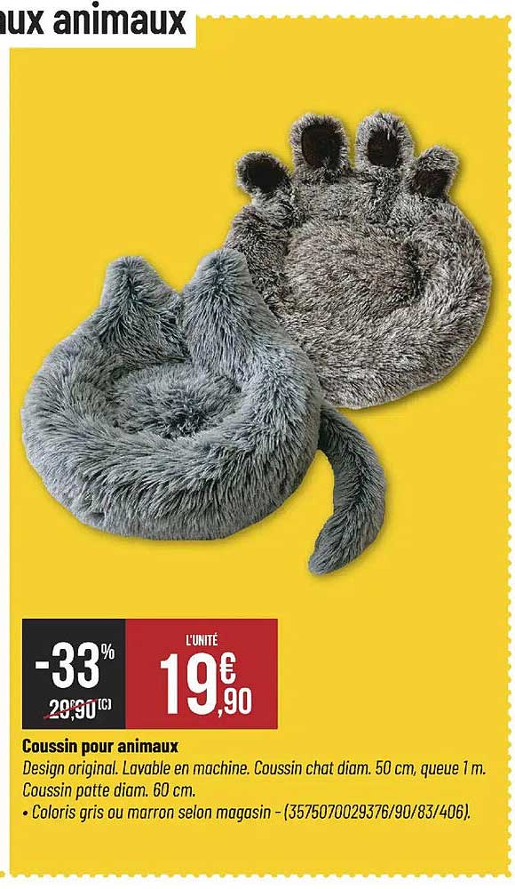 Coussin pour animaux