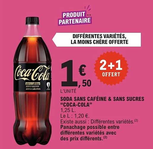 DIFFÉRENTES VARIÉTÉS, LA MOINS CHÈRE OFFERTE