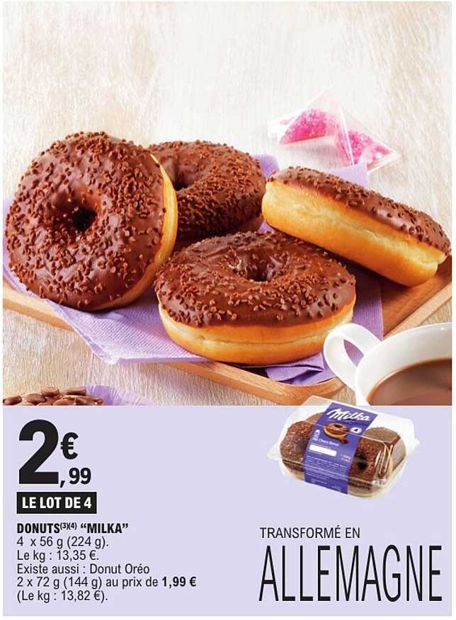 DONUTS(3)(4) “MILKA”