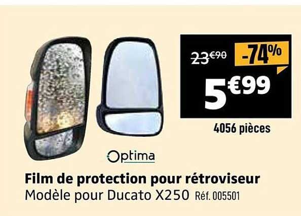 Film de protection pour rétroviseur
