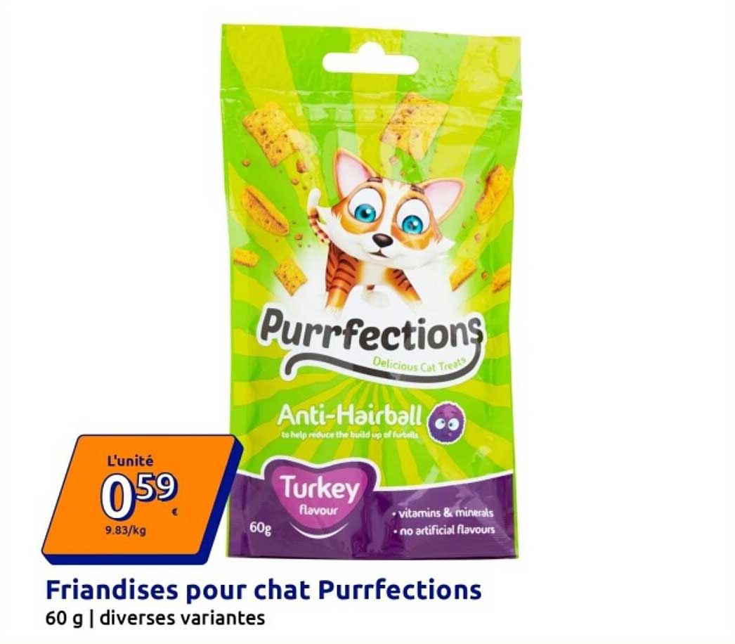 Friandises pour chat Purrfections