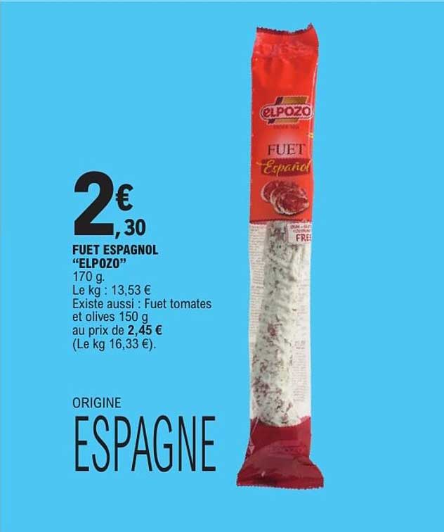FUET ESPAGNOL "ELPOZO"