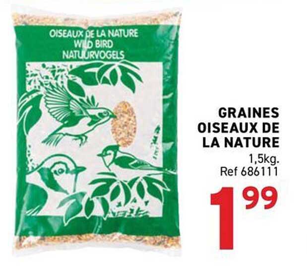 GRAINES OISEAUX DE LA NATURE