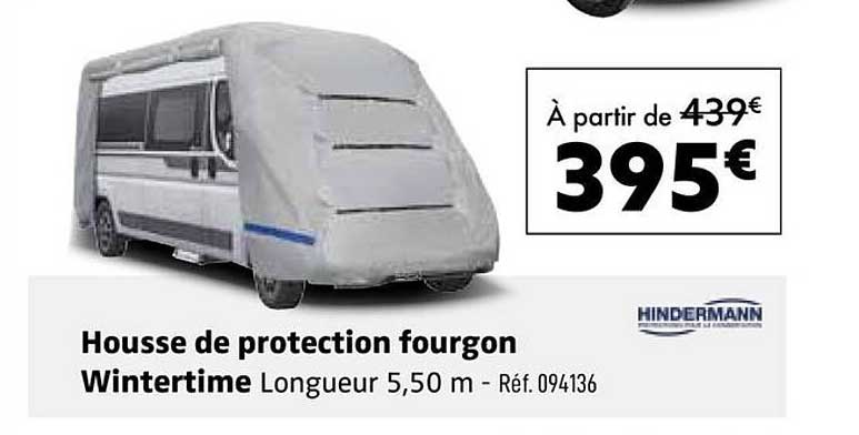 Housse de protection fourgon Wintertime Longueur 5,50 m - Réf. 094136