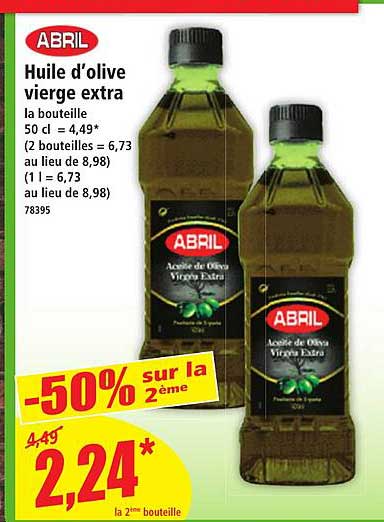 Huile d’olive vierge extra