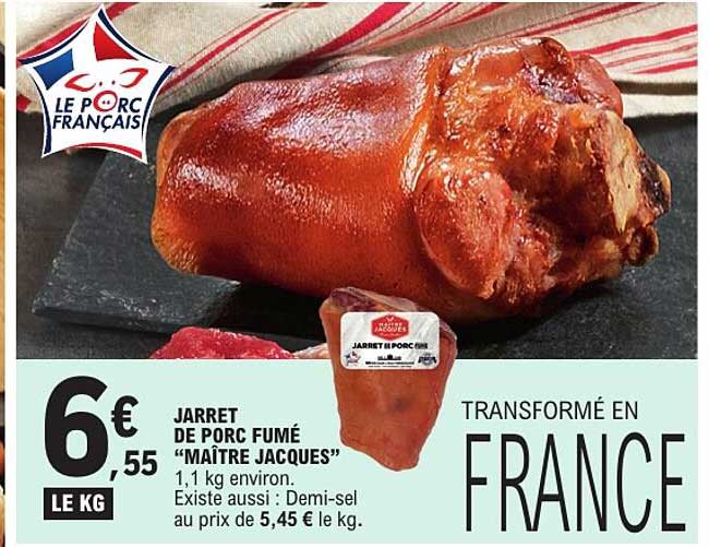 JARRET DE PORC FUMÉ “MAÎTRE JACQUES”