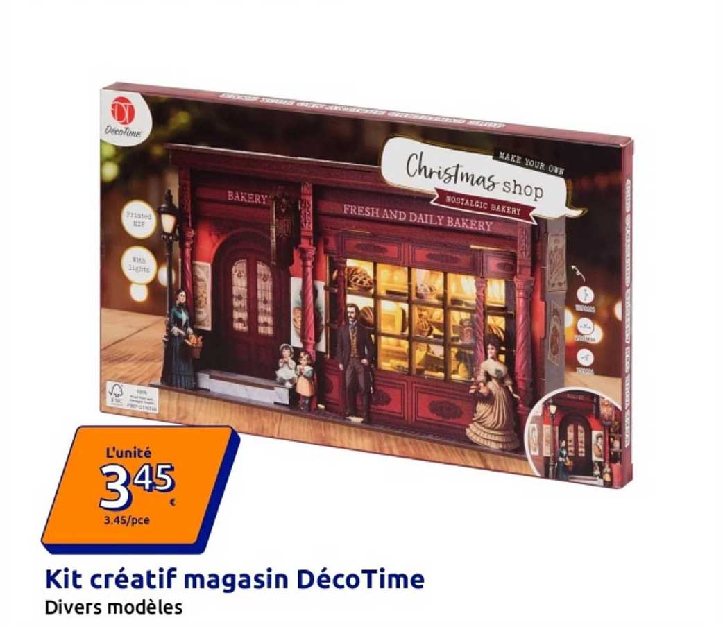 Kit créatif magasin DécoTime