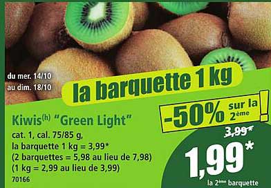 la barquette 1 kg