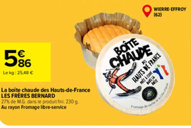 La boite chaude des Hauts-de-France LES FRÈRES BERNARD