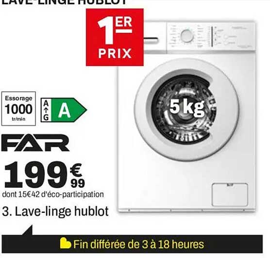 LAVE-LINGE HUBLOT