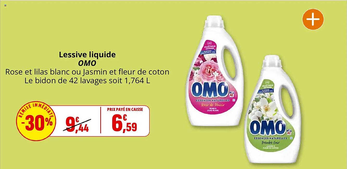 Lessive liquide OMO