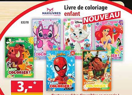 Livre de coloriage enfant