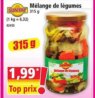 Mélange de légumes