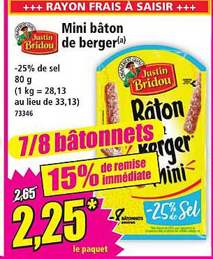 Mini bâton de berger(a)