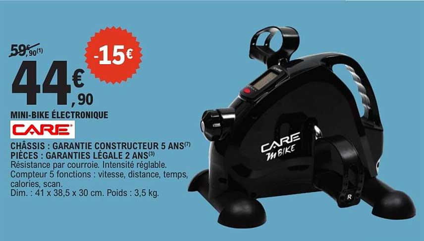 MINI-BIKE ÉLECTRONIQUE CARE