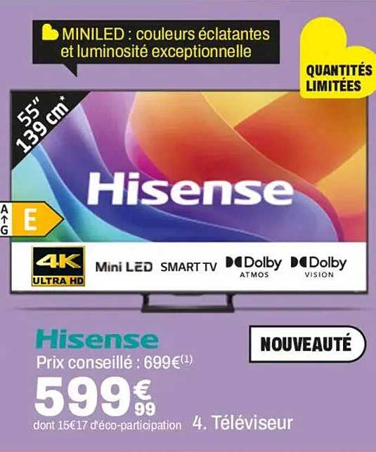 MINILED : couleurs éclatantes et luminosité exceptionnelle