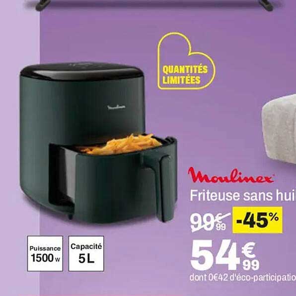 Moulinex Friteuse sans huile
