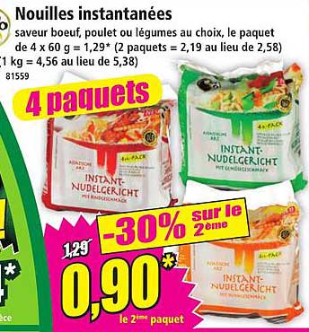 Nouilles instantanées