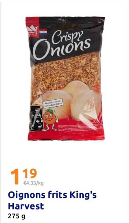 Oignons frits King's Harvest