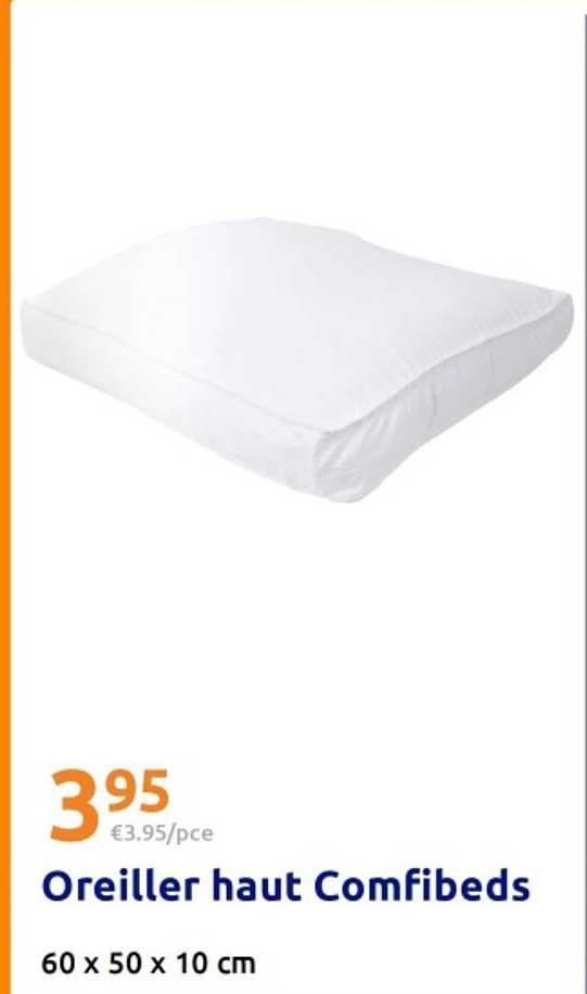 Oreiller haut Comfibeds