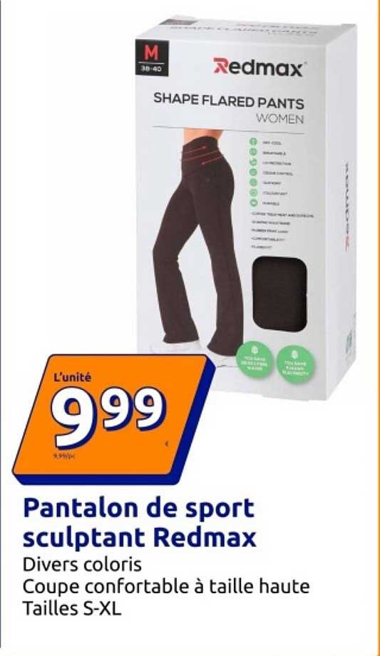 Pantalon de sport sculptant Redmax