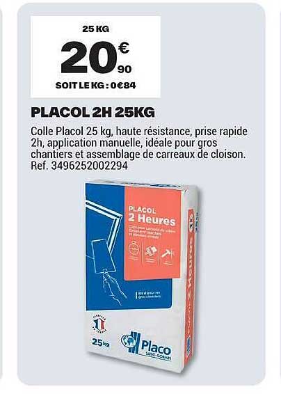 PLACOL 2H 25KG